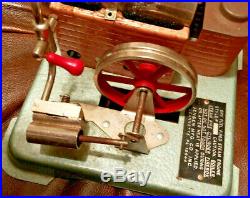 Vintage Antique Jensen Dry Fuel Fired Steam Engine Boiler Style 60 Tin Toy