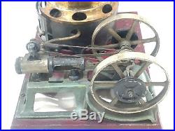 Vintage Antique Model No. 49 Weeden Live Steam Engine 1898