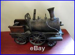 Vintage Antique Pre war Live Steam Engine Train Locomotive Schronner 1895