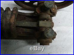 Vintage Antique Small Miniature Steam Engine or air compressor Parts Or Repair
