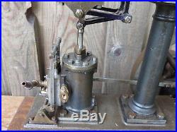 Vintage Antique Toy Stuart Turner Beam Steam Engine with Accessories