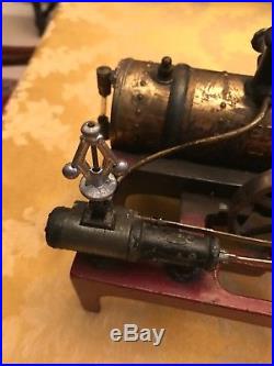 Vintage Antique Weeden Model #14 Toy Steam Engine