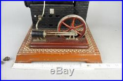 Vintage BING live steam engine, tin toy prewar for parts or restoration