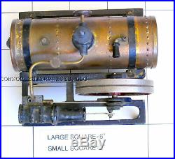 Vintage Bavard Toy Steam Engine, Family Item Last Used 1920's 2012