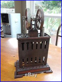Vintage Bing Sterling Hot Air Engine Steam Engine Runs Well Good Condition
