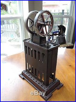 Vintage Bing Sterling Hot Air Engine Steam Engine Runs Well Good Condition