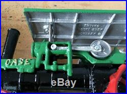 Vintage Case Steam Engine Toy Tractor W Water Wagon Irvins Model Shop