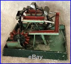 Vintage DC German Toy Steam Engine Water Wheel