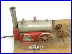 Vintage Electric Steam Engine Work Shop Grinder Model Toy