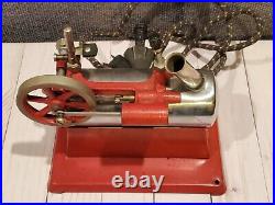 Vintage Empire Model 32 Electric Live Steam Engine Cast Iron Metal Toy