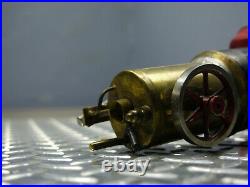 Vintage FLEISCHMANN W. GERMANY Steam Engine Single Cylinder Vertical Boiler TOY