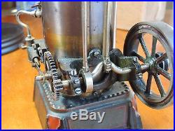 Vintage Falk 455/0/S Steam Engine Dampfmaschine Runs Well Excellent Condition