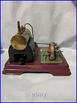Vintage Fleischmann 120/1 Metal Steam Engine Toy Model Made in W. Germany