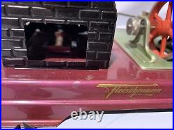 Vintage Fleischmann 120/1 Metal Steam Engine Toy Model Made in W. Germany
