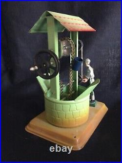 Vintage Fleischmann Well Tin Steam Engine Toy
