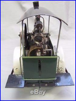 Vintage German Fleischmann Steam Engine Roller Large Size No. 504 Lovely Cond