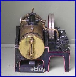 Vintage, Horizontal Bing Model 70-120 live steam engine Made in Bavaria