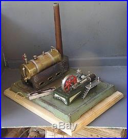 Vintage Horizontal Fleischmann 122-4 live steam engine