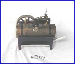 Vintage, Horizontal Gebrüder Bing Model 70-120 live steam engine Made in Bavaria