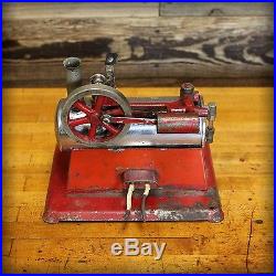 Vintage Industrial Empire Metal #32 Steam Engine Model Collectible Toy