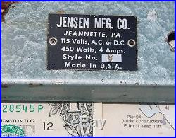 Vintage JENSEN MFG STYLE NO. 5 LIVE STEAM ENGINE-12 Photos-RUNS STRONG-L@@K-LQQK
