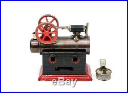 Vintage JF Josef Falk Germany Live Steam Engine Tin Toy