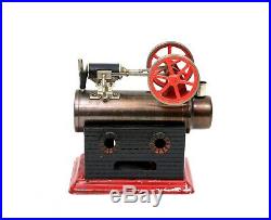 Vintage JF Josef Falk Germany Live Steam Engine Tin Toy