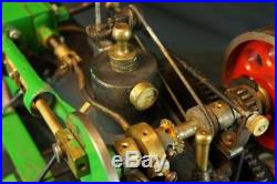 Vintage J. I. Case Cast Iron 110 H. P. Live Steam Engine Tractor Farm Toy Original