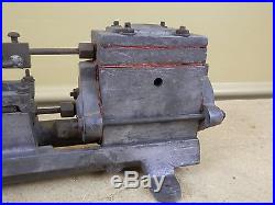 Vintage James Chambless Model Steam Engine Bessemer, ALA Antique LARGE 28 Pounds
