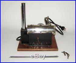 Vintage Jensen Electric Steam Engine Model No. 5 Toy with Smokestack (DAKOTApaul)