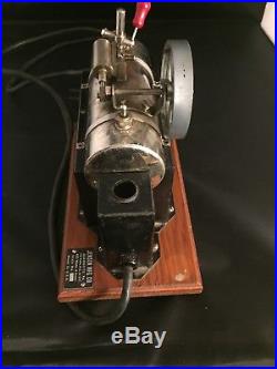 Vintage Jensen MFG Co. Steam Engine Toy Style 35 Works