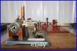 Vintage Jensen Mfg Co Model Steam Engine Boiler Steam Driven 5 Workshop Tools