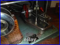 Vintage Jensen Model 25 Toy Steam Engine, 450 Watt Heater, Reversable F-N-R