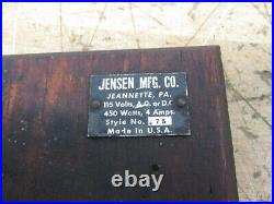 Vintage Jensen Model #75 Live Steam Engine Boiler