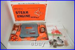 Vintage Jensen Steam Engine Model Kit No. 76 in Original Box Unassembled