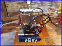 Vintage Jensen Steam Engine Toy, Model #55, Looks Nice, Runs Nice
