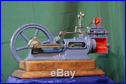 Vintage, Large educational steam engine 1950-1960 loft cut-away model