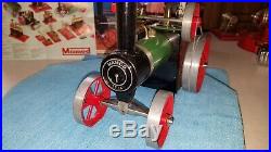Vintage Lik e NEW IN BOX 1960's Mamod Traction Engine Steam Engine Tractor TE1A