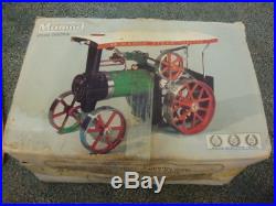 Vintage Mamod Green Traction STEAM ENGINE TRACTOR With Box