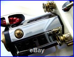Vintage Mamod Live Steam Engine SA1 Toy Pressed Steel Roadster Original Box