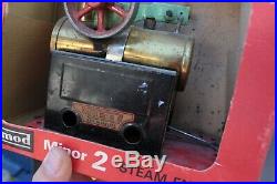 Vintage Mamod Minor 2 MM2 Steam Engine With Original Box Tin Toy S20