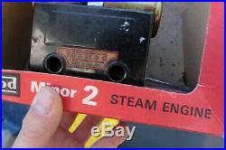 Vintage Mamod Minor 2 MM2 Steam Engine With Original Box Tin Toy S20