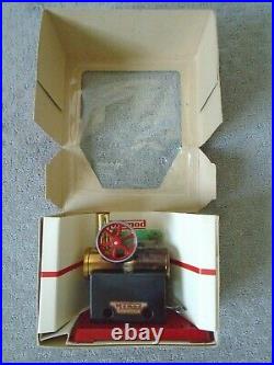 Vintage Mamod Minor 2 Steam Engine Donkey Oscillating Original Box FREE SHIPPING