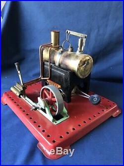Vintage Mamod Model Toy Steam Engine Made In England Operating Condition