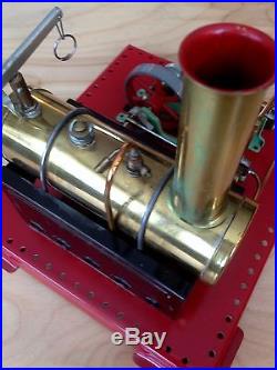 Vintage Mamod SE3 Twin Cylinder Steam Engine Used in Box WORKS NR