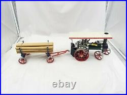 Vintage Mamod Steam Engine Model Tractor & Trailer Untested