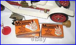 Vintage Mamod Steam Engine Roadster SA1 Car Box, Funnel, Fuel, Instructions