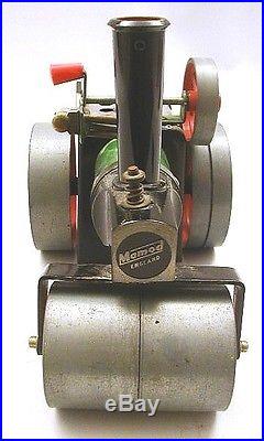 Vintage Mamod Steam Engine Tractor Roller Model SR1a Toy England Antique