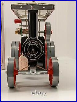 Vintage Mamod Steam Engine Tractor T. E. 1a with Log Wagon LW. 1 NEW IN ORIG. BOX