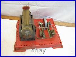 Vintage Mamod Toy Model Live Steam Engine Dual Piston England